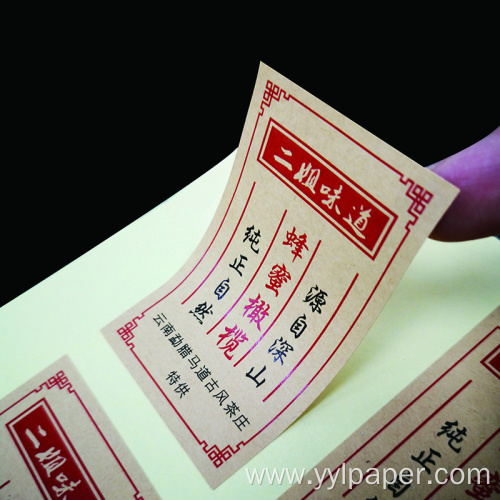 Color Printed Adhesive Label Sticker for Packing